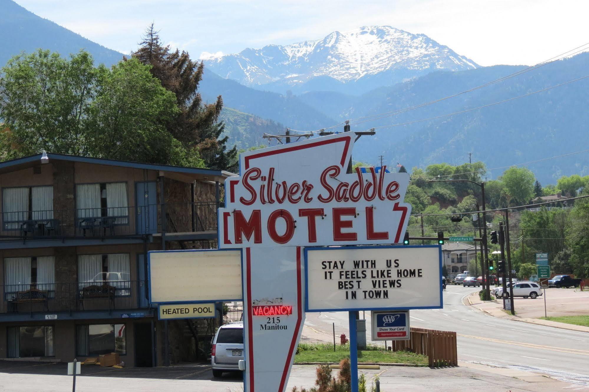 Silver Saddle Motel Маниту Спрингс Екстериор снимка